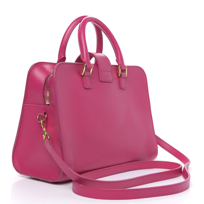 Saint Laurent Calfskin Monogram Baby Cabas Fuchsia 3 of 11