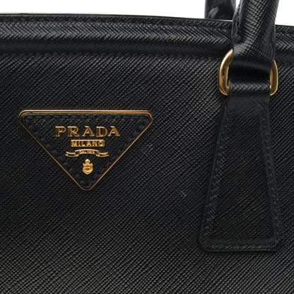 Prada Saffiano Lux Small Parabole Tote Black 12 of 12