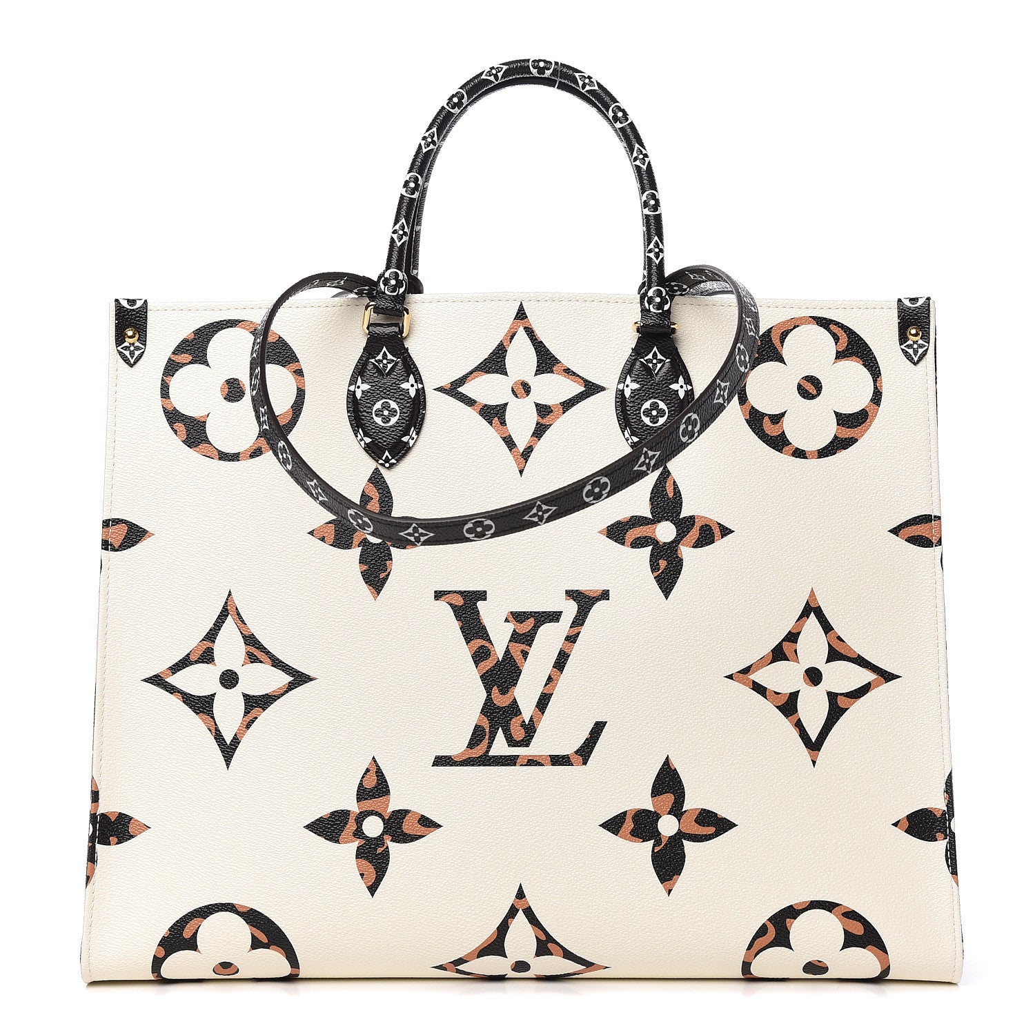 Louis Vuitton Monogram Giant Jungle Onthego GM Ivory 1 of 11