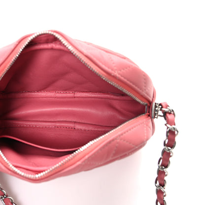 Chanel Lambskin Quilted Small Timeless Camera Case Pink 5 of 10