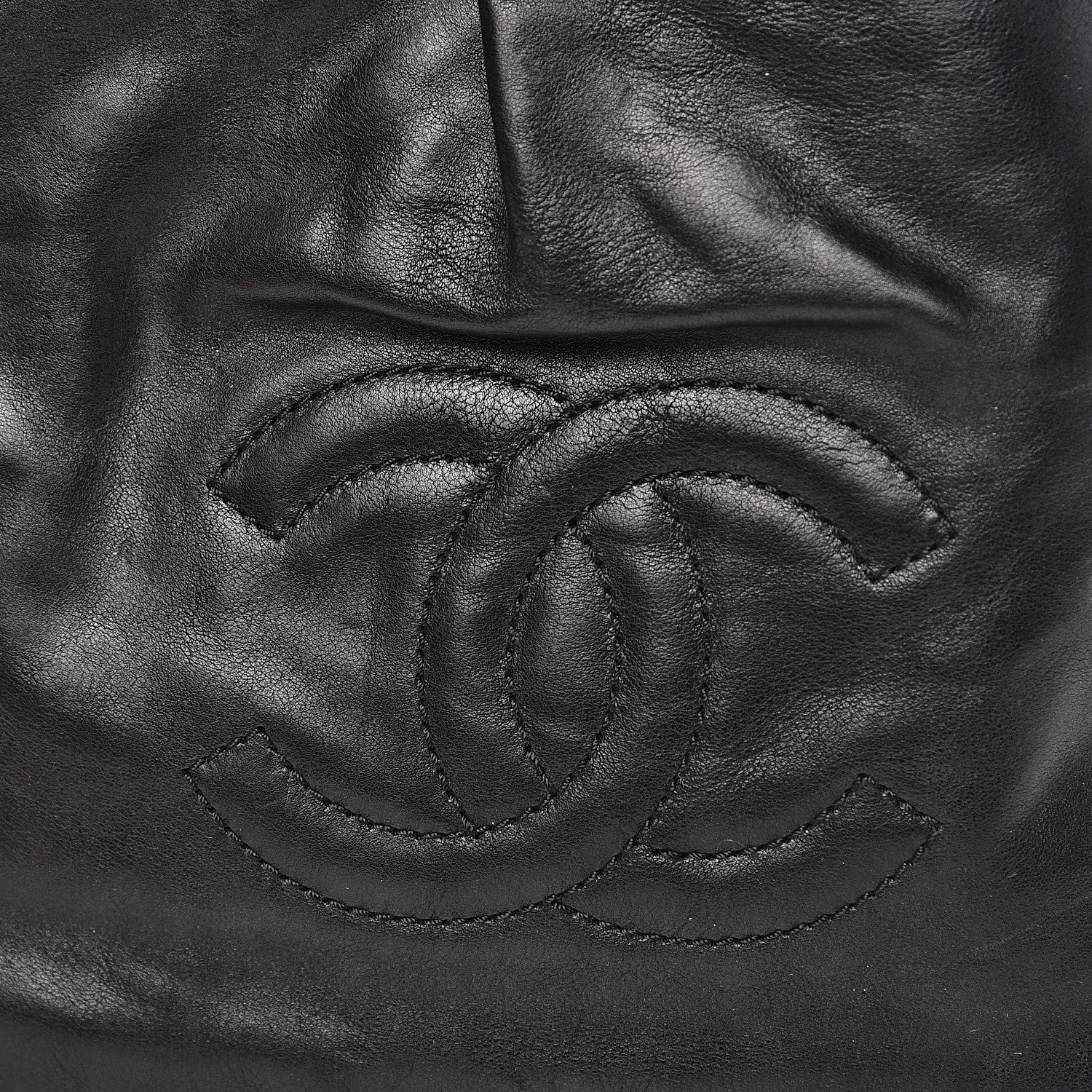 Chanel Lambskin Mini Rock and Chain Hobo Black 11 of 11