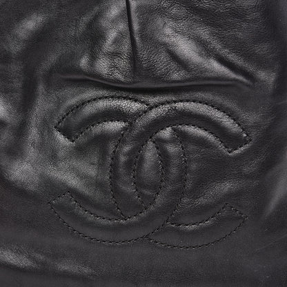 Chanel Lambskin Mini Rock and Chain Hobo Black 11 of 11