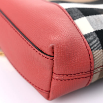 Burberry Derby House Check Abingdon Convertible Clutch Cinnamon Red 11 of 11