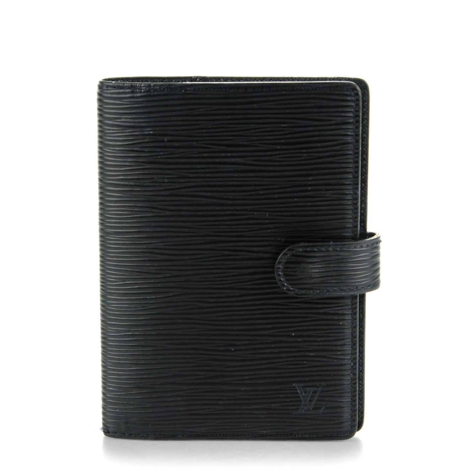 Louis Vuitton Epi Small Ring Agenda Cover Black 1 of 8