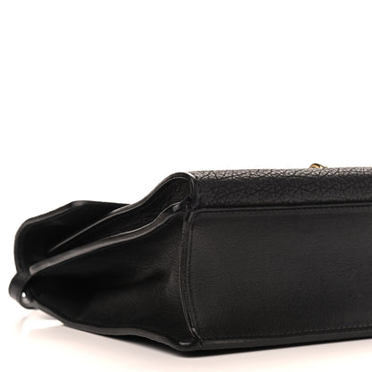 Burberry Grainy Nubuck Small Macken Crossbody Bag Black 5 of 12