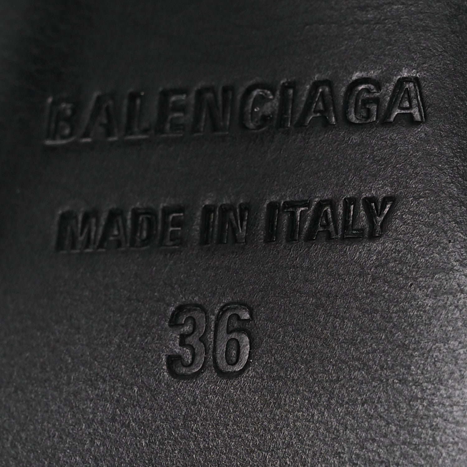 Balenciaga Agneau Arena Cagole 110mm Sandals 36 Black 8 of 12