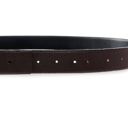 Hermes Box Togo Reversible 32mm Belt Strap 100 Noir Ebene 2 of 6