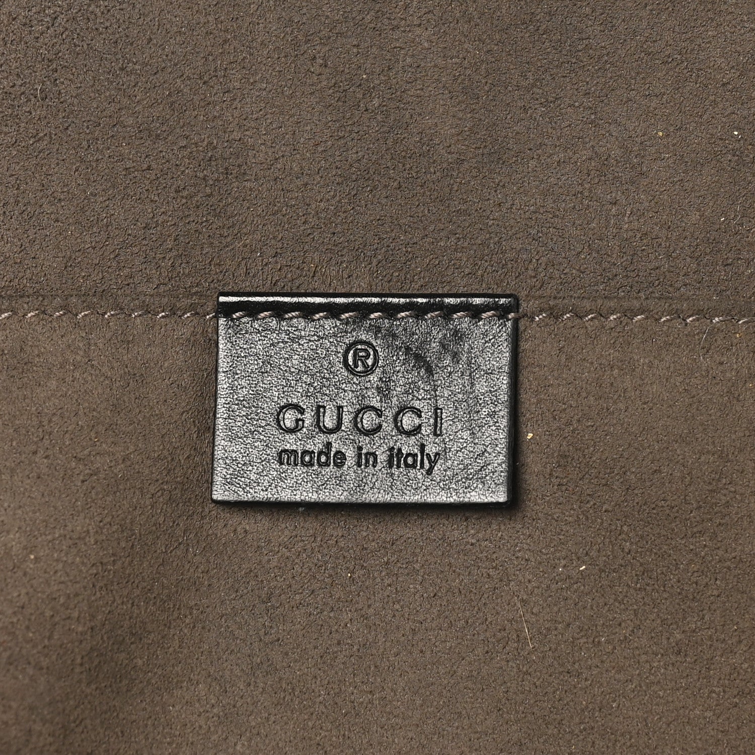 Gucci Guccissima Sling Backpack Black 6 of 10