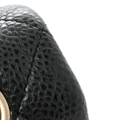 Chanel Metallic Caviar Quilted Mini Rectangular Flap Black 13 of 13