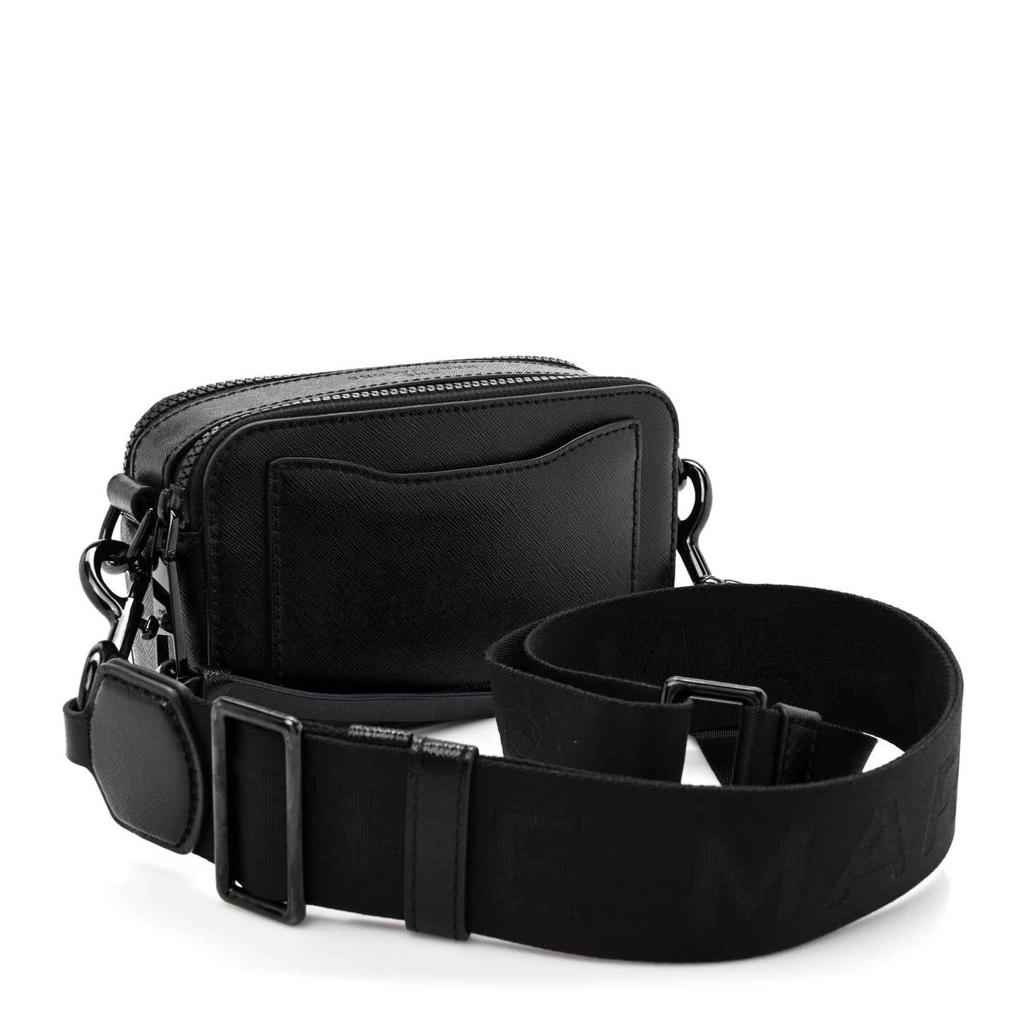 Saffiano Snapshot Camera Bag Black