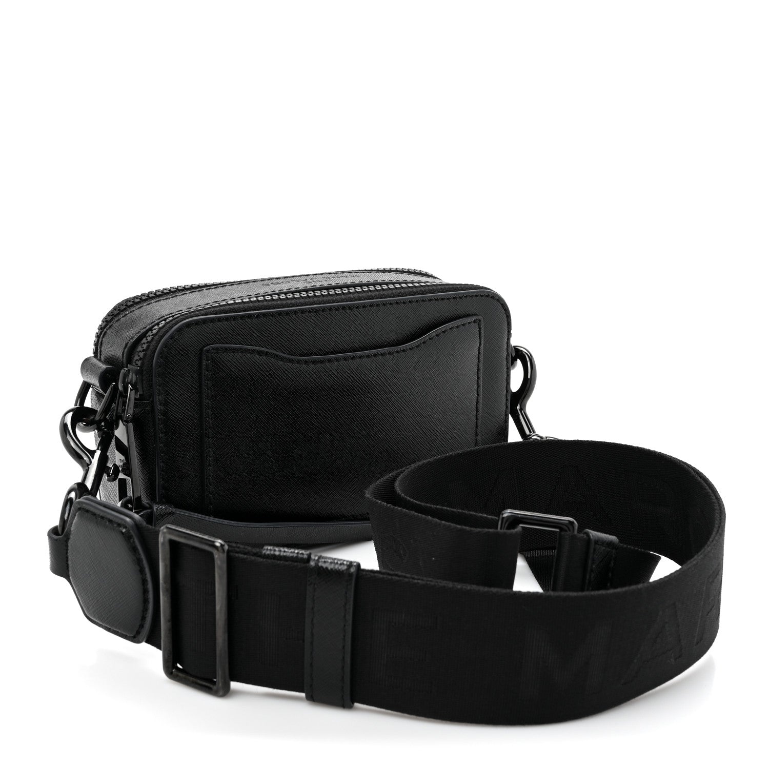 Marc Jacobs Saffiano Snapshot Camera Bag Black 3 of 13