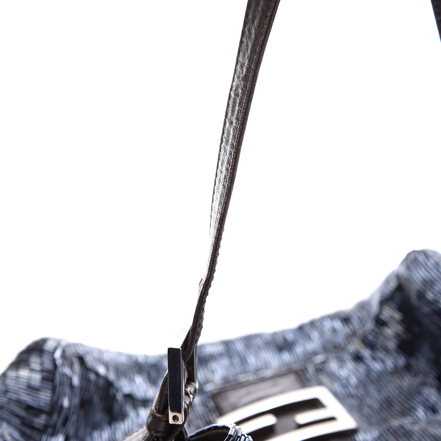 Fendi Beaded Mama Baguette Blue 8 of 15