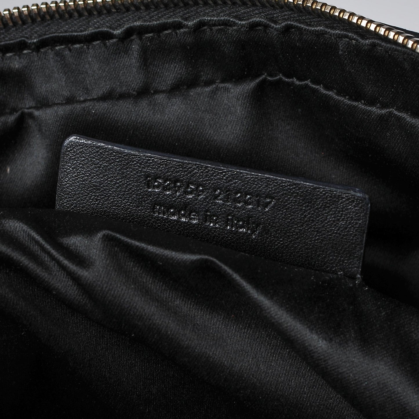 Patent Calfskin Oversized Muse Black