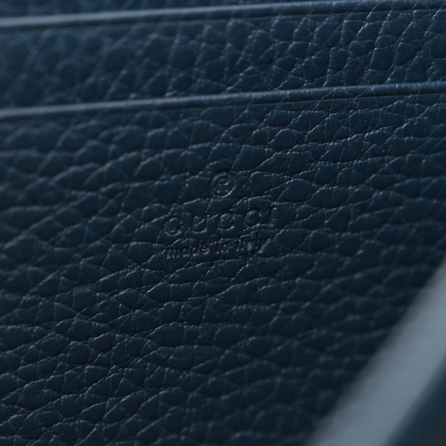 Dollar Calfskin Crystal Mini Dionysus Chain Wallet Blue Agata Black Diamond
