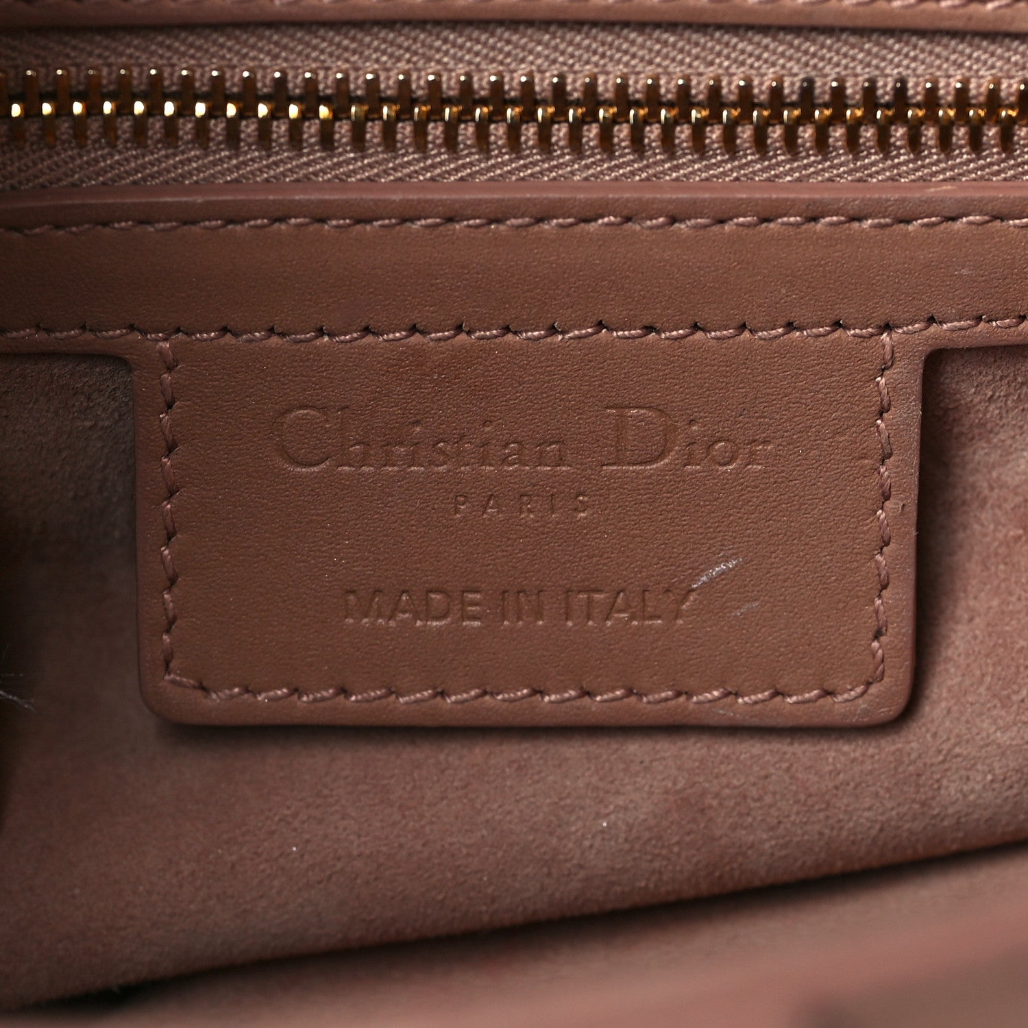 Christian Dior Ultra Matte Calfskin Saddle Bag Blush 6 of 11