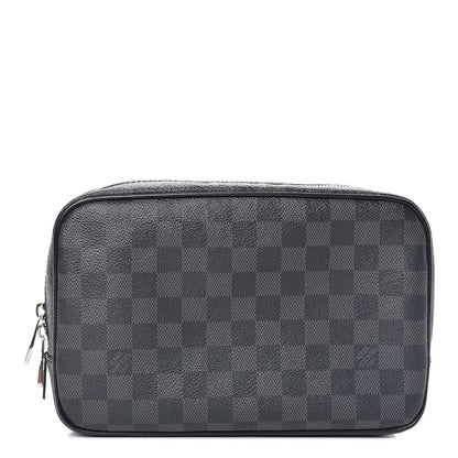 Louis Vuitton Damier Graphite Toilet Pouch GM 1 of 8