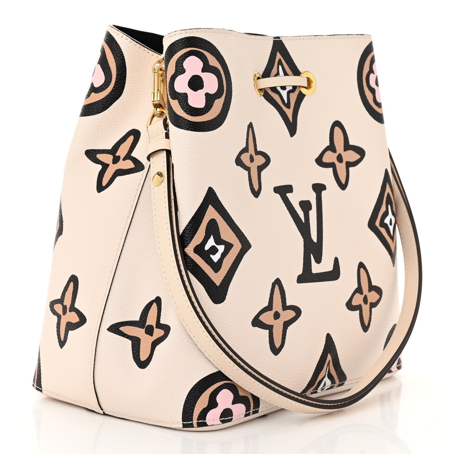 Monogram Giant Wild At Heart Neonoe MM Creme