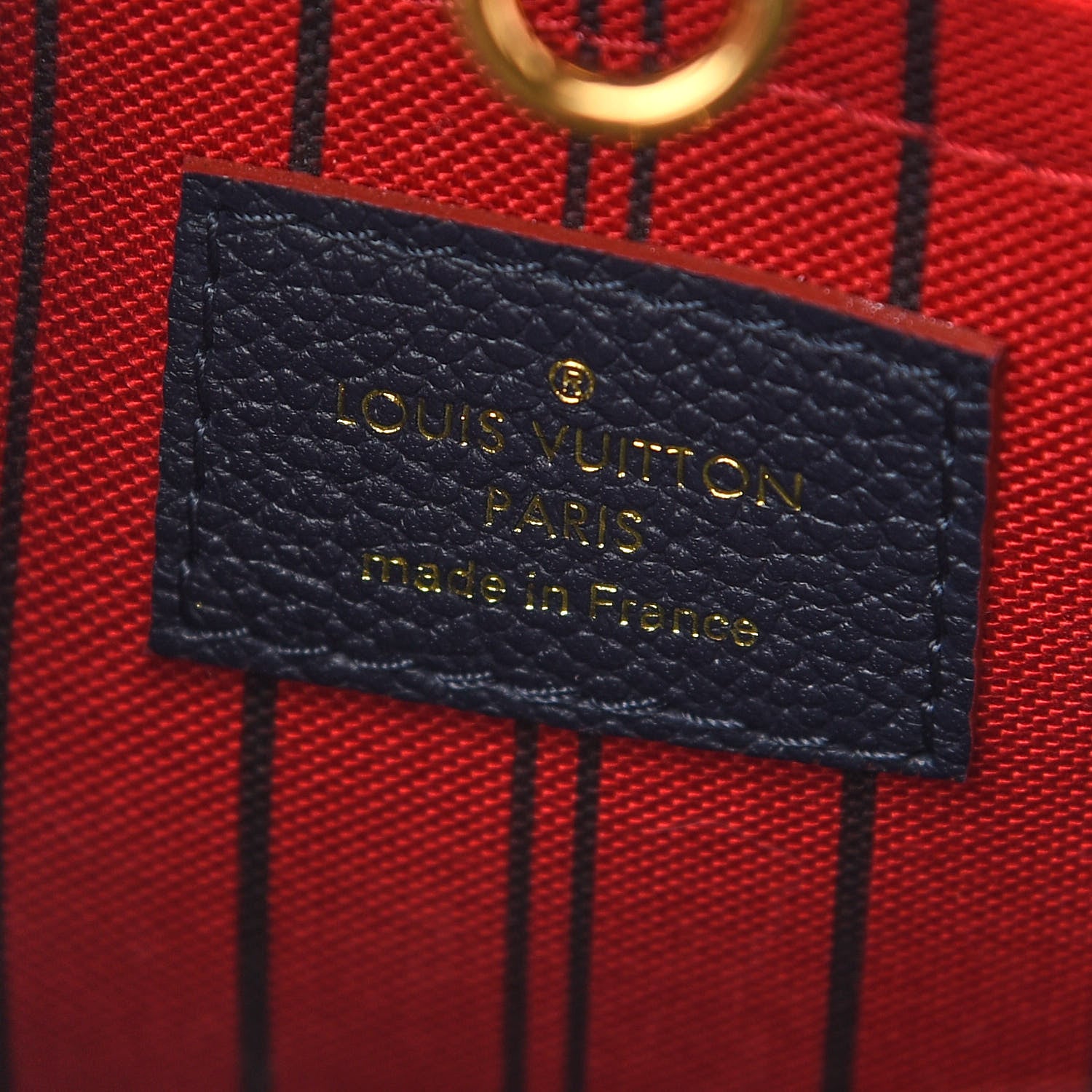 Louis Vuitton Empreinte Montaigne BB Marine Rouge 6 of 9