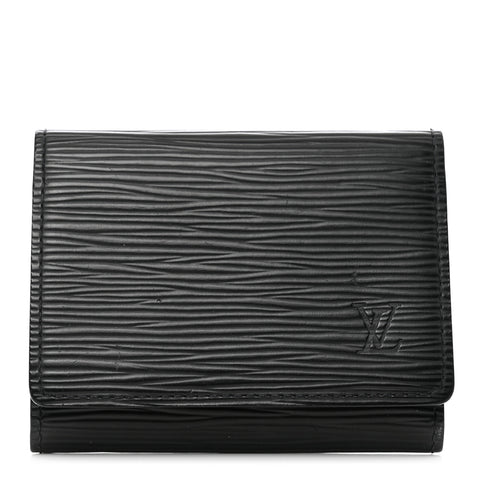 Epi Enveloppe Carte De Visite Black