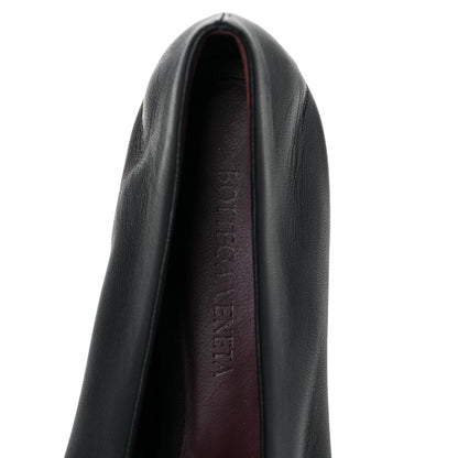 Bottega Veneta Nappa Almond Flats 37 Black 7 of 8