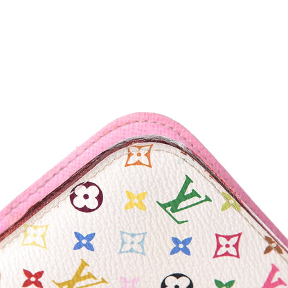 Louis Vuitton Monogram Multicolor Insolite Wallet White Litchi 9 of 12