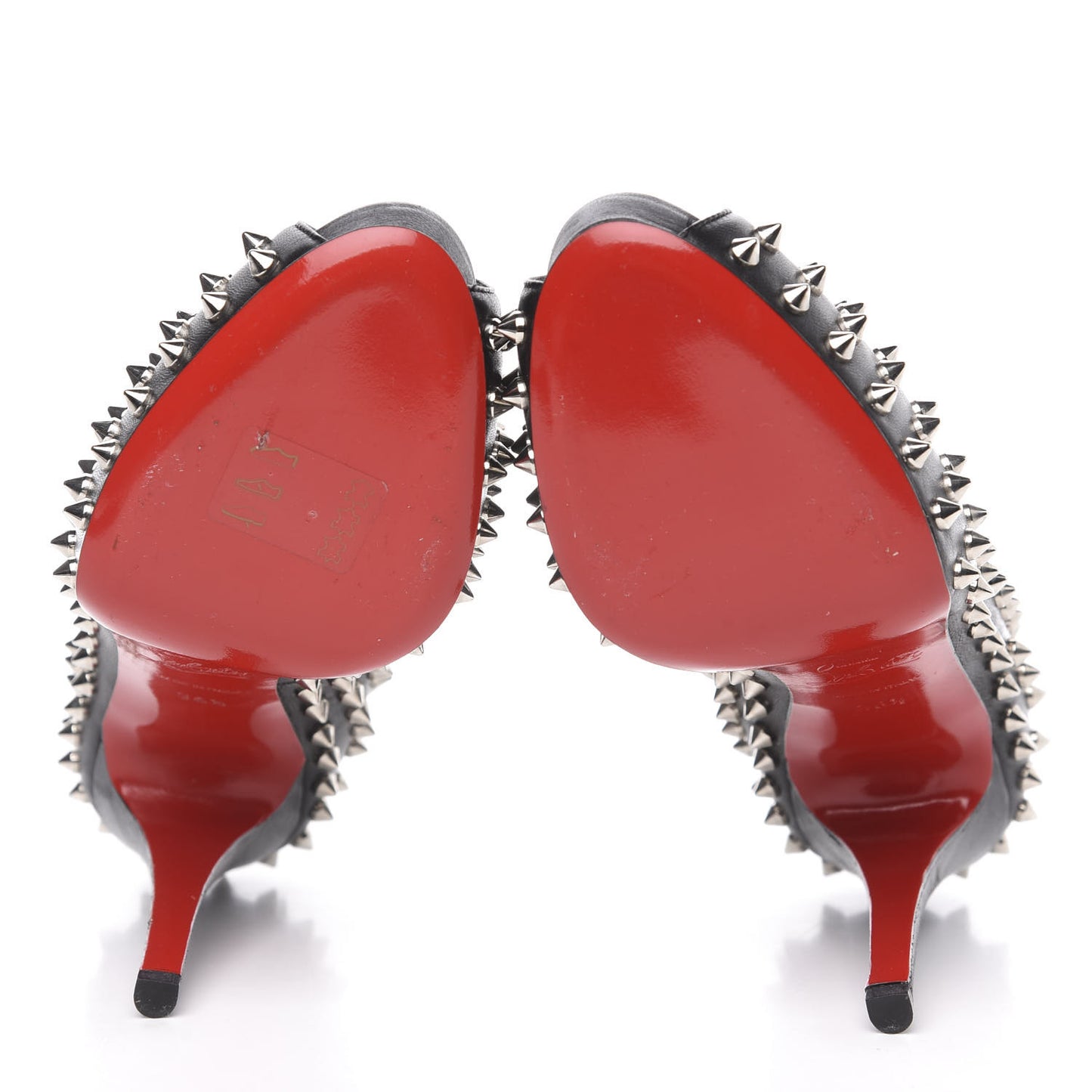 Nappa Very Prive Spikes 120 Pumps 36.5 Black