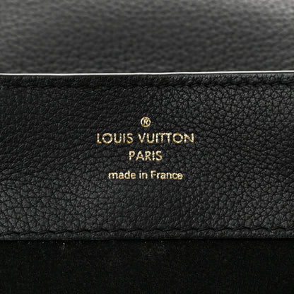 Louis Vuitton Calfskin Lockme Mini Backpack Black 6 of 11