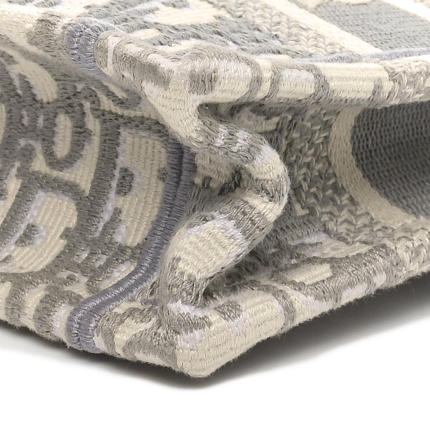 Oblique Mini Book Tote Grey Multicolor