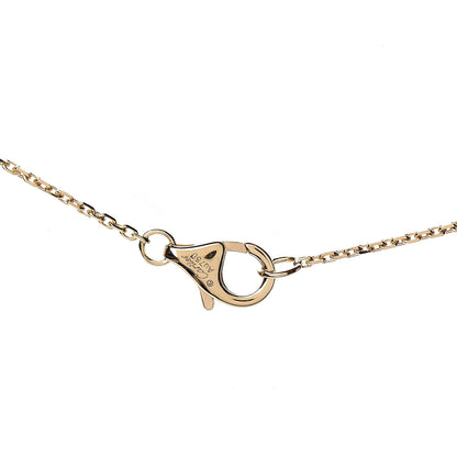 Cartier 18K Yellow Gold Diamond Mother of Pearl XS Amulette de Cartier Pendant Necklace 6 of 7