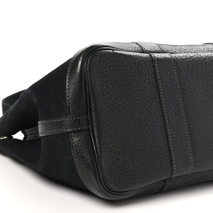 Hermes Toile Buffle Garden Party 30 TPM Black 9 of 11