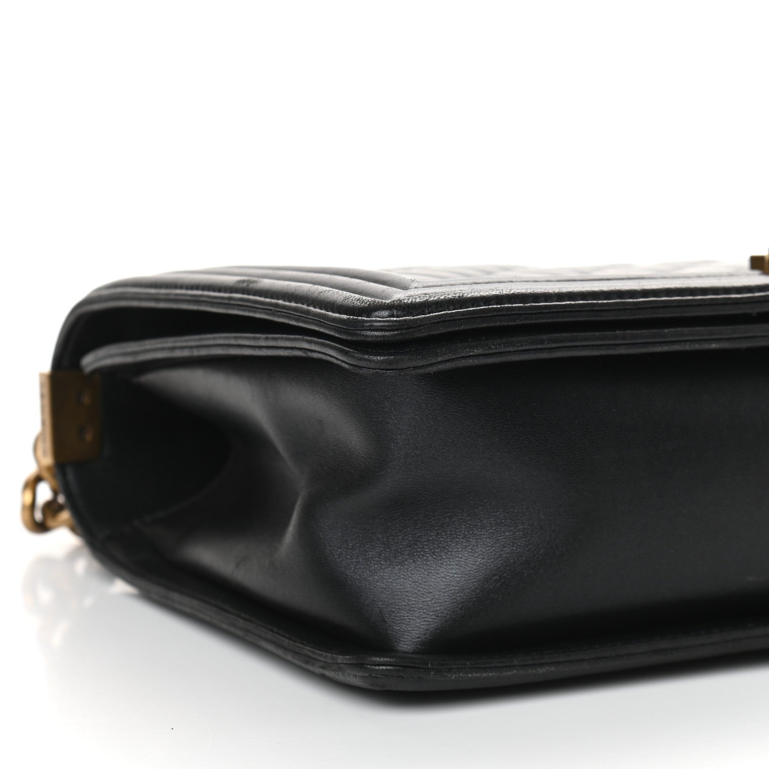 Chanel Lambskin Quilted New Medium Boy Flap Black 7 of 8