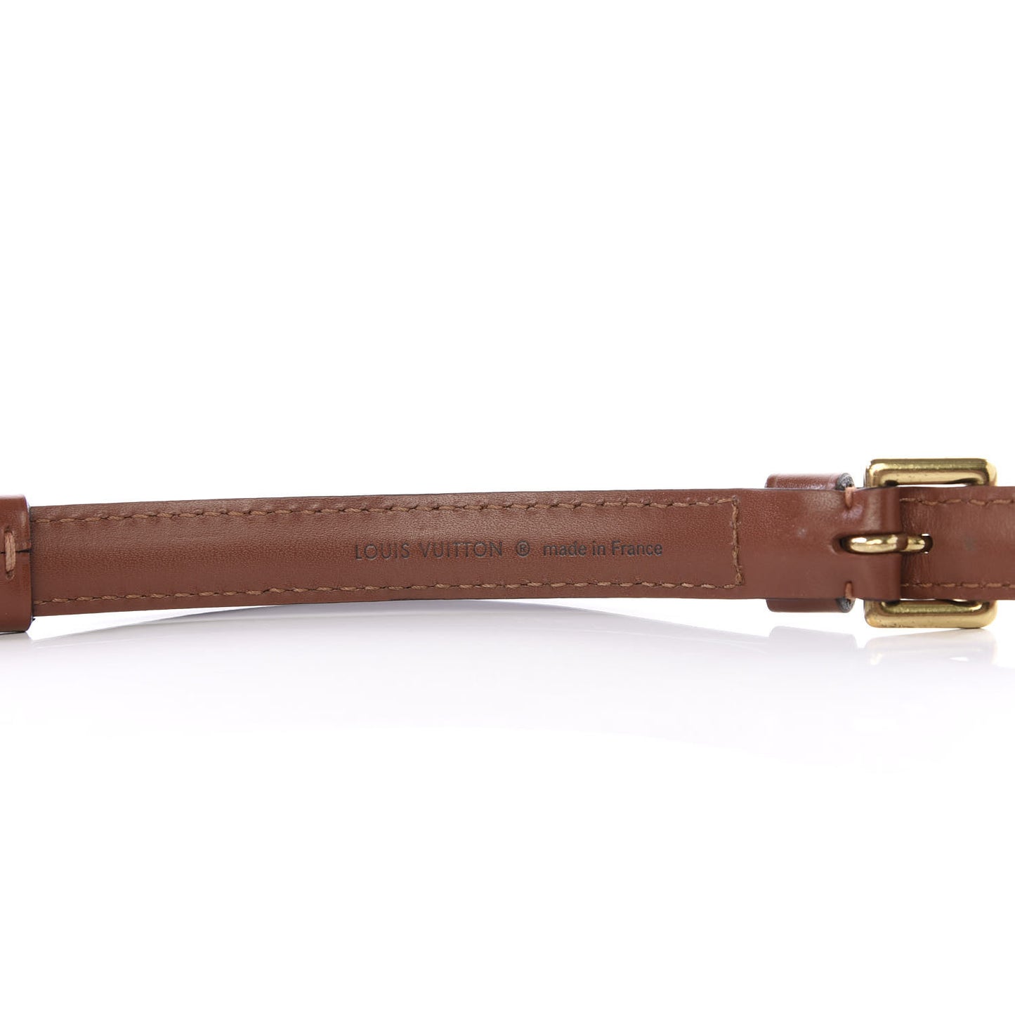 Calfskin 16mm Monceau Adjustable Shoulder Strap Brown