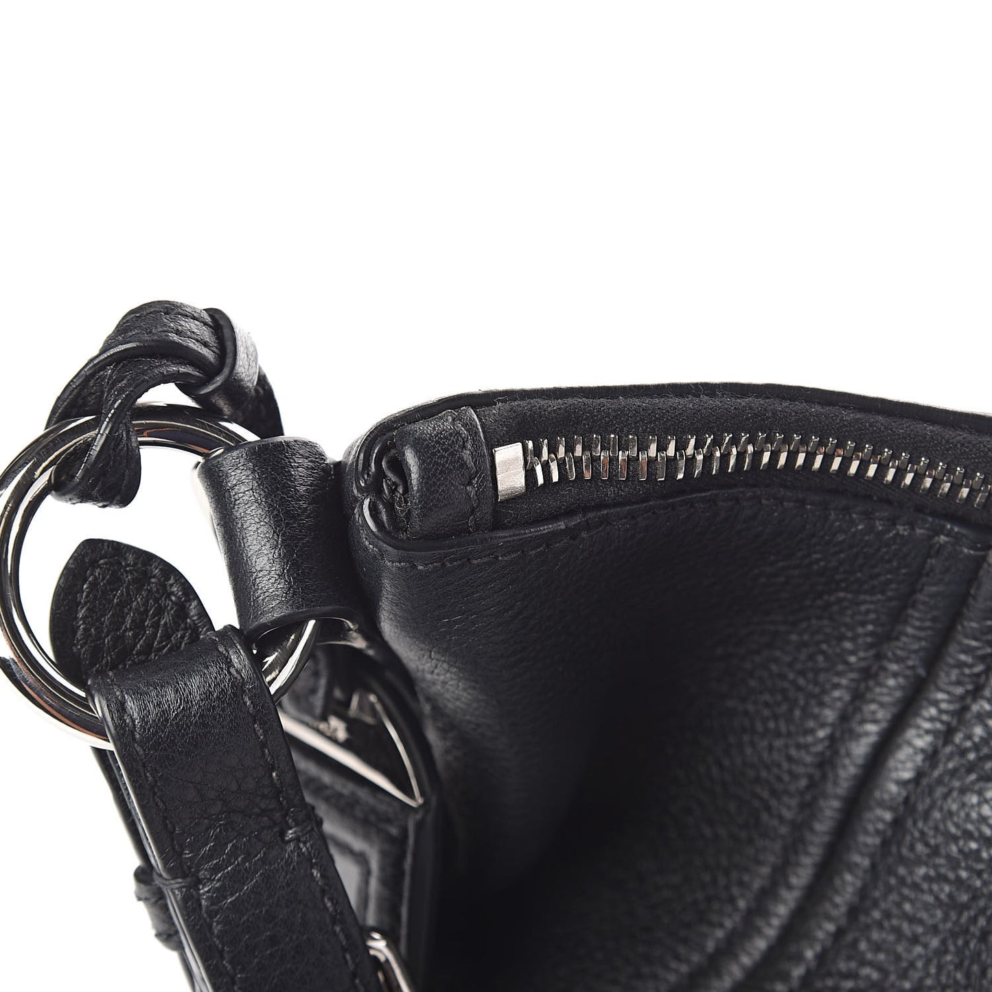 Vitello Phenix Hobo Black
