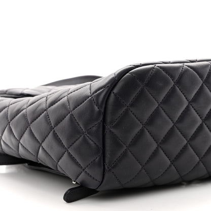 Chanel Lambskin Quilted Small Urban Spirit Backpack Navy 8 of 9