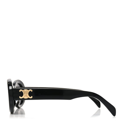 Celine Acetate Triomphe 01 Sunglasses CL 40194U Black 3 of 6