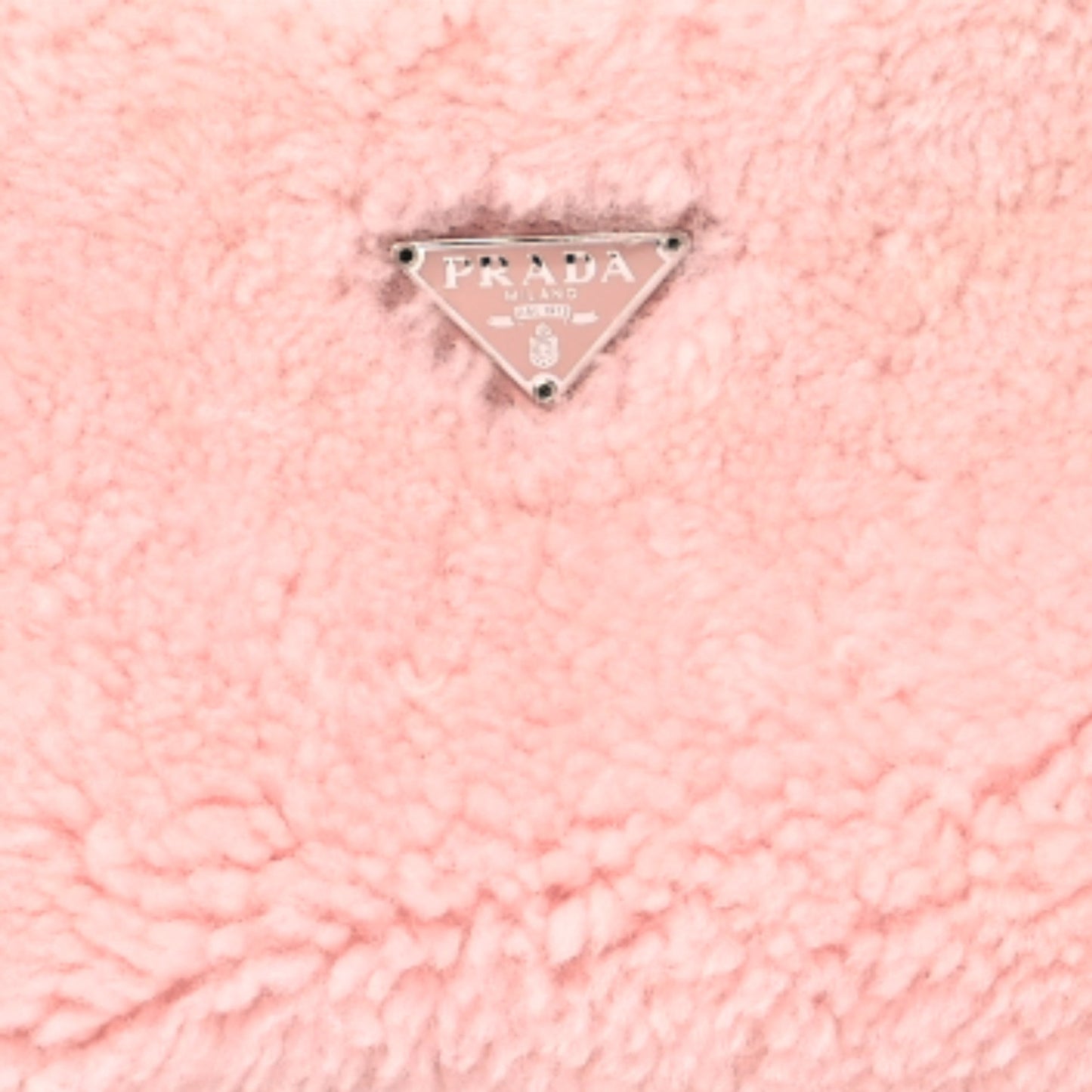 Shearling Mini Re-Edition 2000 Bag Orchidea