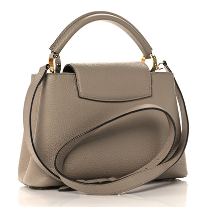 Louis Vuitton Taurillon Capucines BB Galet 3 of 10