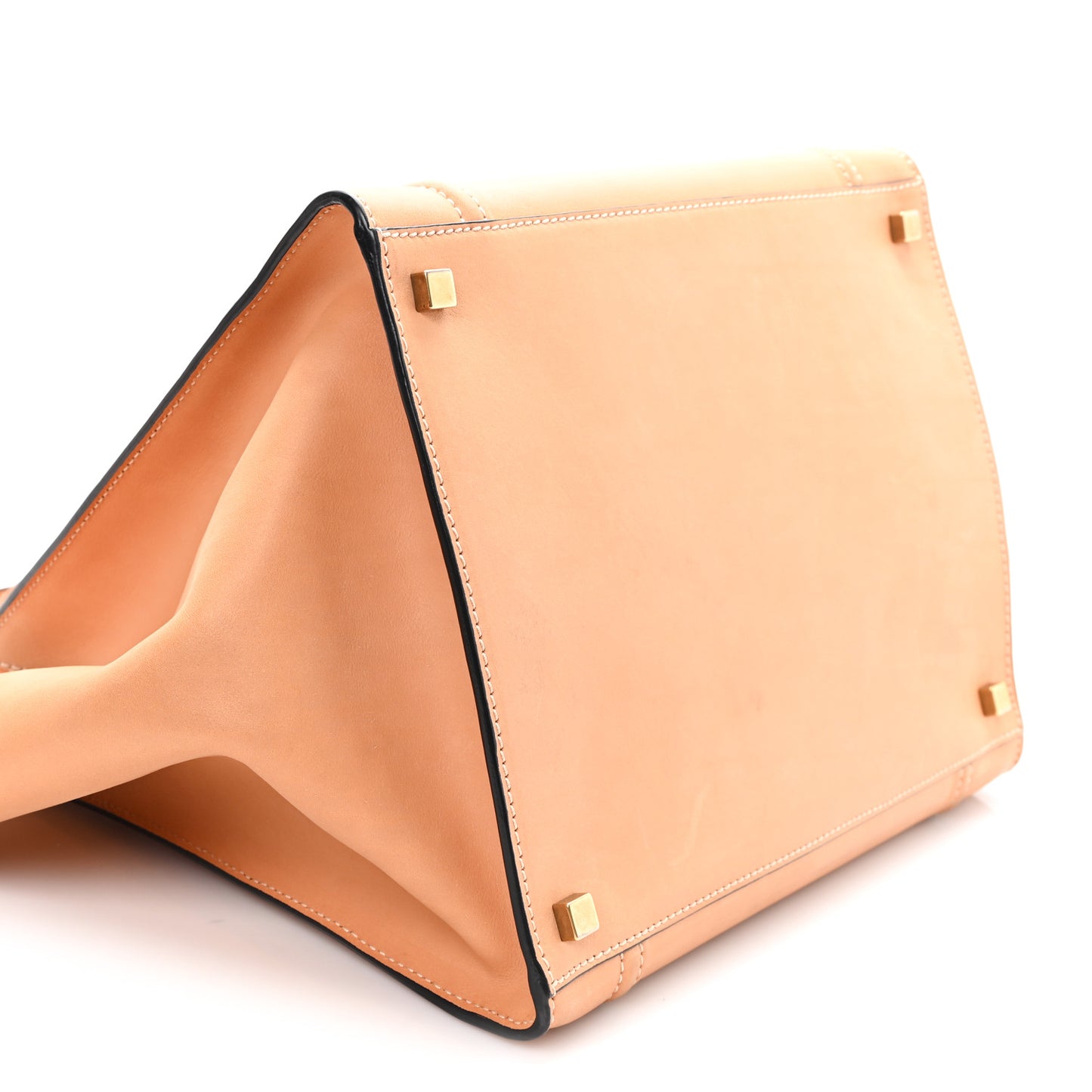 Natural Calfskin Medium Phantom Luggage Beige
