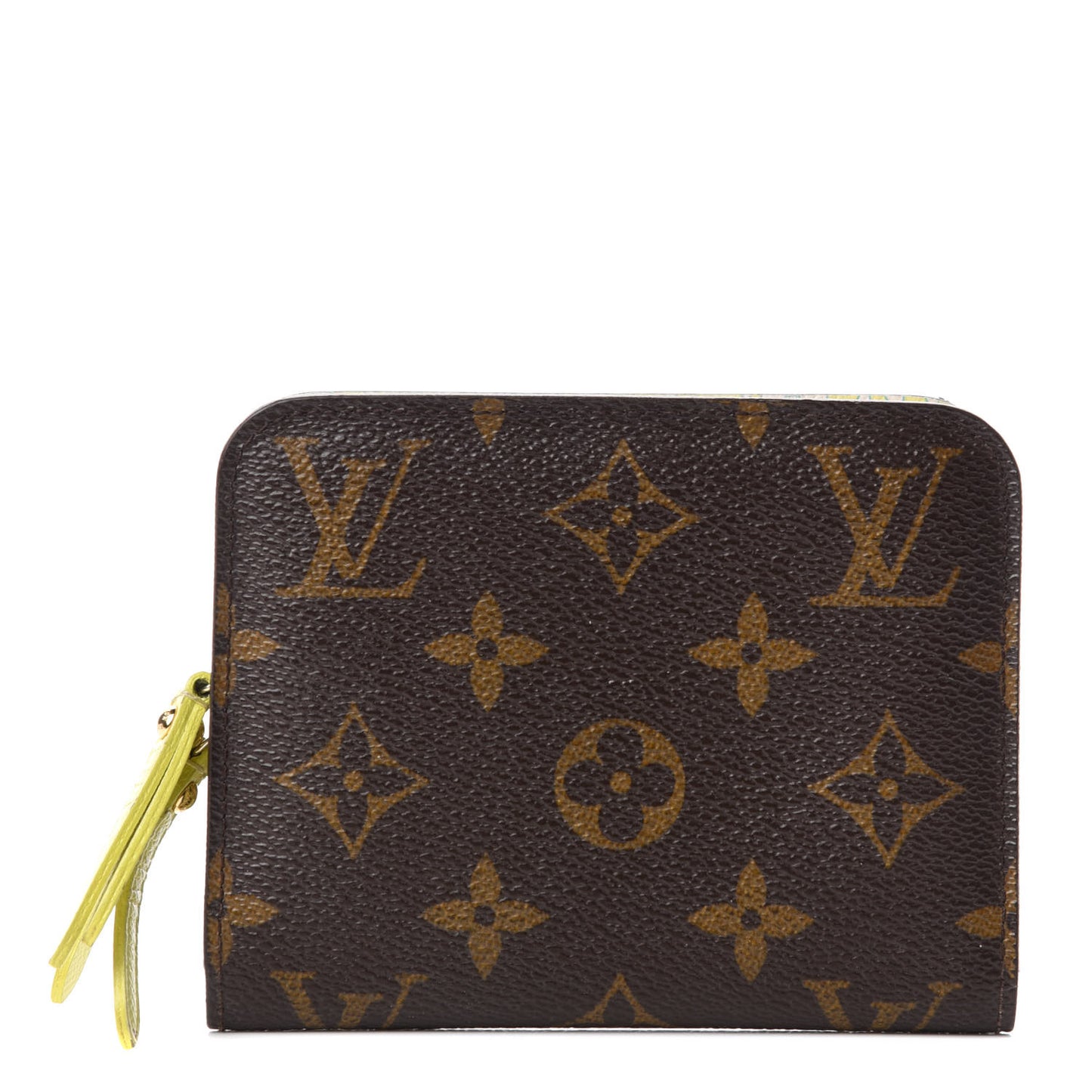 Monogram Fleuri Insolite Wallet PM Yellow