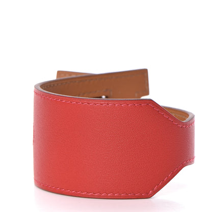 Hermes Swift Jet Lag Bracelet T3 Vermillion 3 of 7