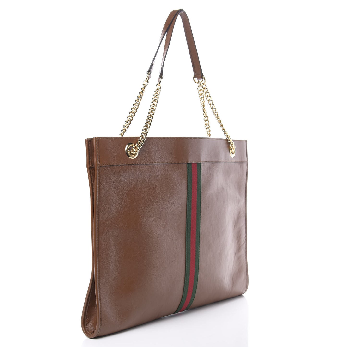 Calfskin Large Rajah Chain Tote Cuir