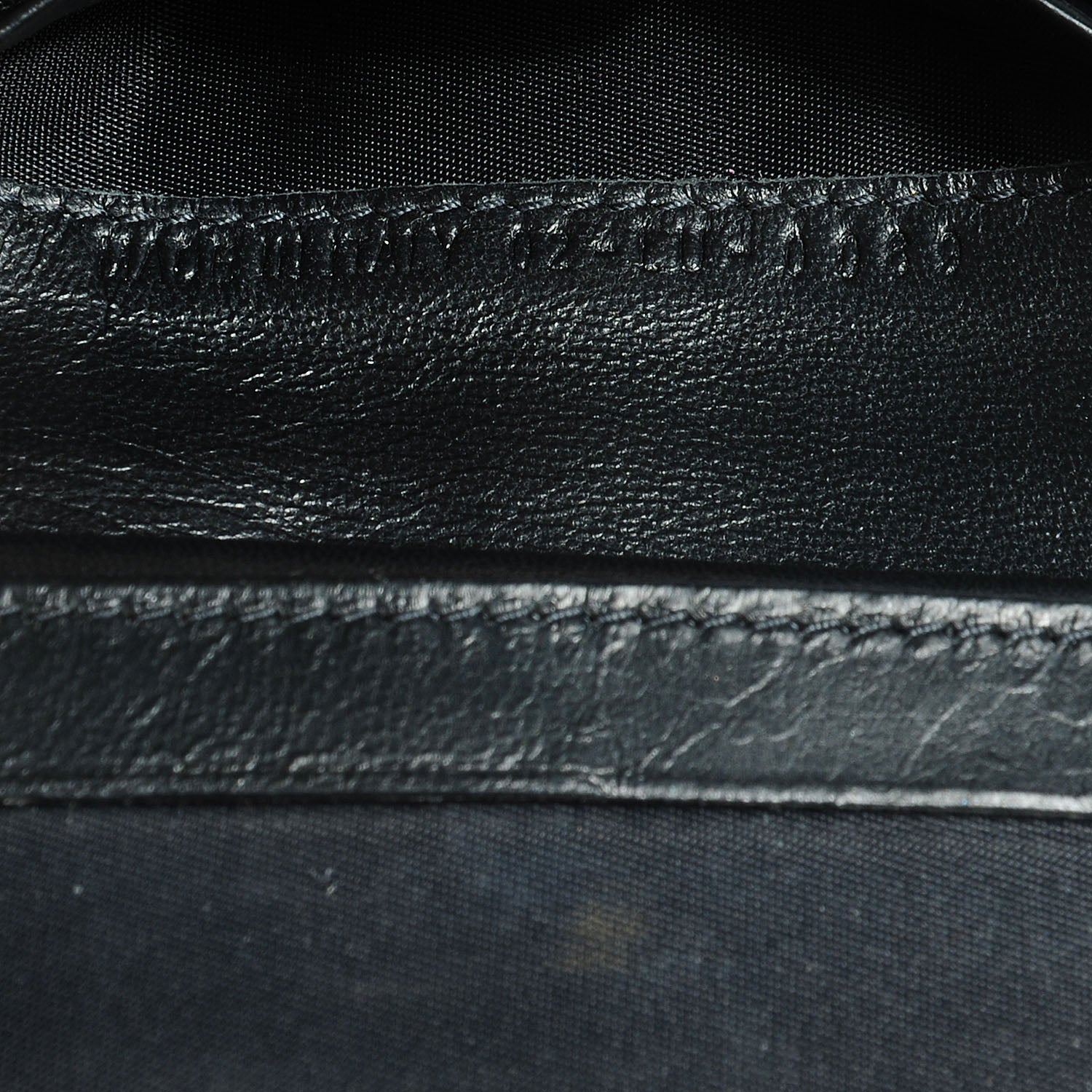 Christian Dior Patent Ultimate Compact Wallet Gris Fonce 7 of 7