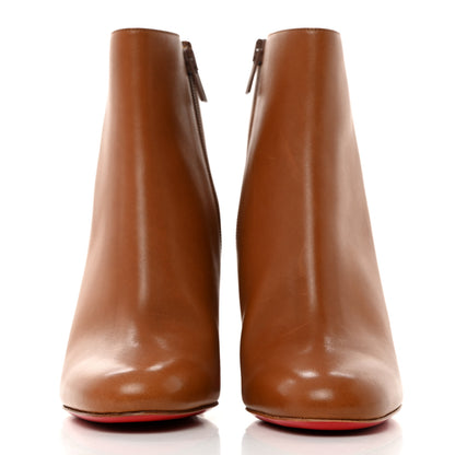 Christian Louboutin Calfskin Sahel 85 Ankle Boots 36 Cuoio 2 of 8