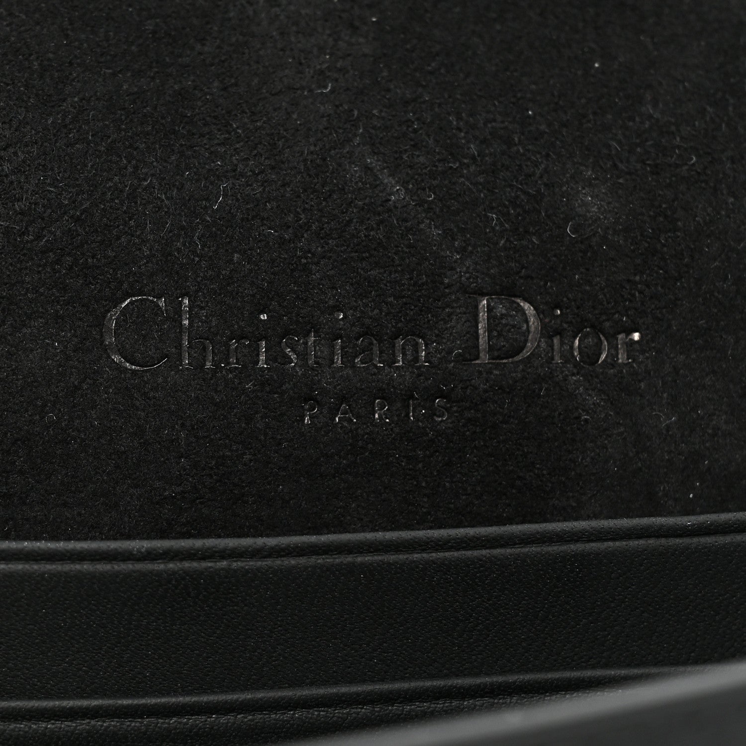 Christian Dior Ultra Matte Calfskin Saddle Belt Bag Black 6 of 13
