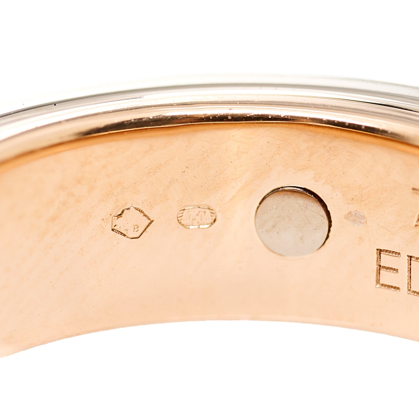 Cartier 18K White Pink Gold 5.5mm Astro LOVE Ring 47 4 4 of 4