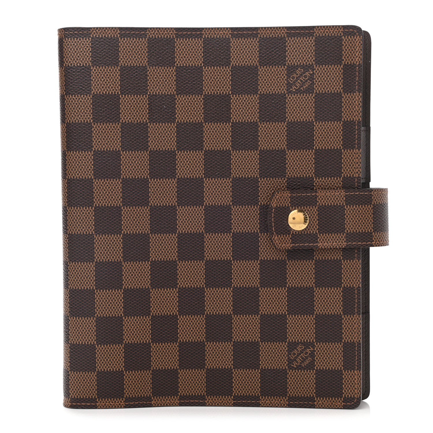 Louis Vuitton Damier Ebene Large Ring Agenda Cover 1 of 6