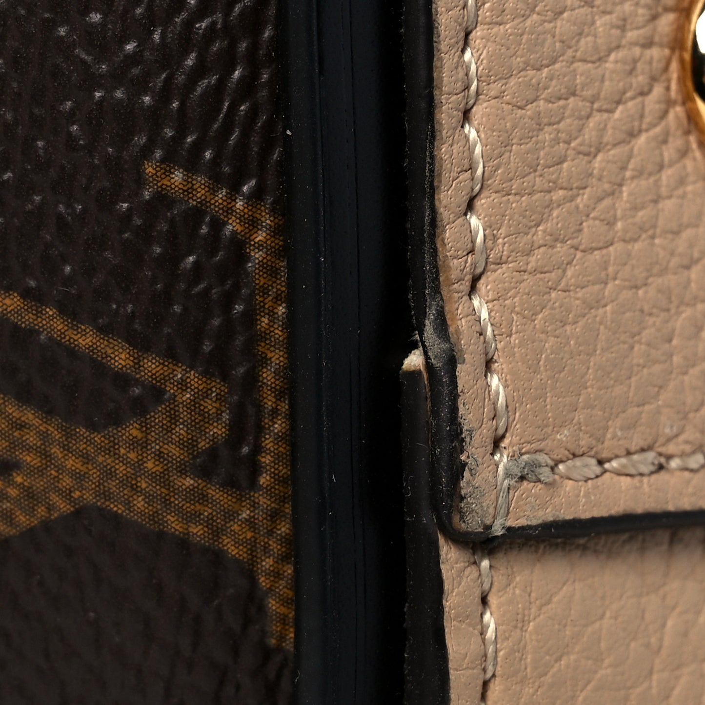 Calfskin Monogram Kimono Tote Dune