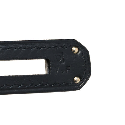 Hermes Taurillon Clemence Birkin 35 Black 7 of 13