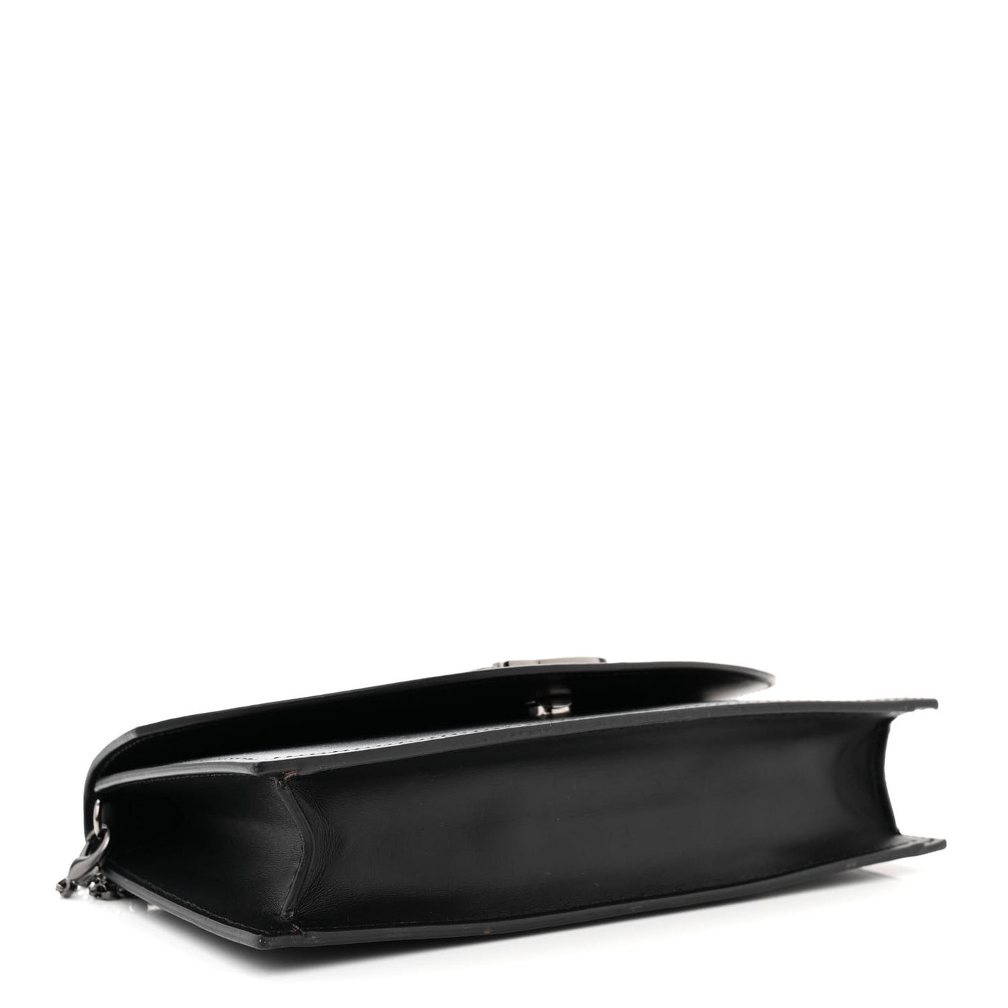 Calfskin Loubi54 Crossbody Clutch Black
