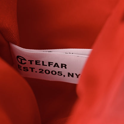 Telfar Vegan Leather Small Shopping Bag Red 7 of 10